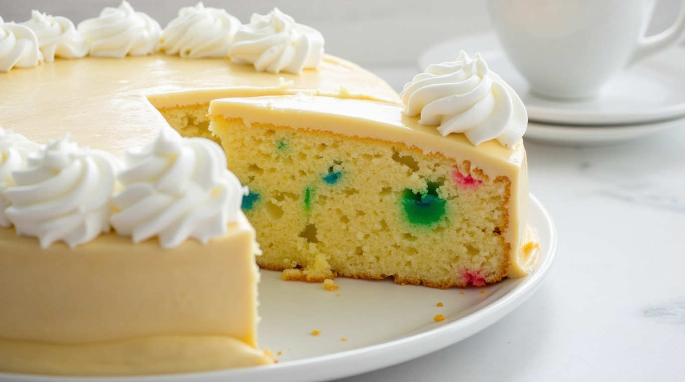 Bunny Poke Cake Visual