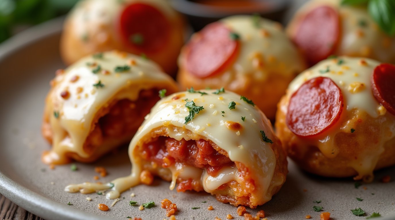 pepperoni pizza bombs